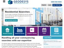 Tablet Screenshot of geodesys.com